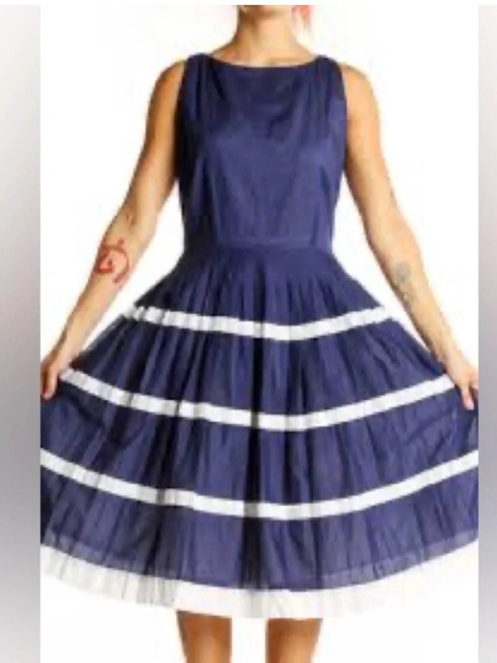 ❤️❤️Talbots blue and white dress. Never worn.